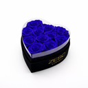 Everlasting Rose Gift | 12 Roses in a Heart Box | Perennial flowers