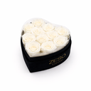 Everlasting Rose Gift | 12 Roses in a Heart Box | Perennial flowers