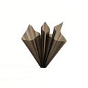 Crystal Black color-tinted floral wrapping sheet by ZESO Blooms — semi-transparent glossy OPP film for modern preserved and fresh bouquets.