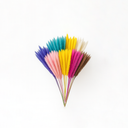 15 heads of dried mini reed grass with natural beige tone for preserved bouquet and forever flower design by ZESO.