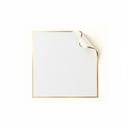 Frosted White Jelly Edge Floral Wrapping Paper – Semi-translucent Matte Sheet