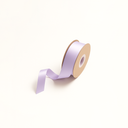 Lavender Purple polyester satin floral ribbon by ZESO Blooms — elegant glossy ribbon for floral wrapping and craft projects.