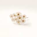 10 preserved Silver Bellflower stems with soft silver-gray tones, ideal filler for forever flower bouquets by ZESO Floral Supplies.