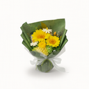Sunny Day handcrafted preserved flower bouquet with sunflower, yellow rose and daisies by ZESO Blooms, lasting 2–5 years.