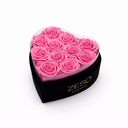 Everlasting Rose Gift | 12 Roses in a Heart Box | Perennial flowers