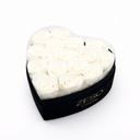 Preserved & Forever Rose Gift | 16 Roses in a Heart Box | Luxurious