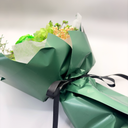 Handcrafted detail of Lunar forever flower bouquet from ZESO Blooms