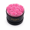 Eternal Rose Gift | 12 Roses in a Round Box | Everlasting flowers