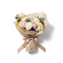 Desert Khaki Pearl Wrapping Paper used for elegant preserved bouquet
