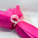 Handcrafted detail of Aquarius forever flower bouquet from ZESO Blooms