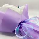 Handcrafted detail of Leo forever flower bouquet from ZESO Blooms