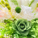 Floral detail of Libra forever flower bouquet designed with preserved flowers by ZESO Blooms
