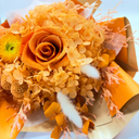 Close-up of Pisces forever flower bouquet showing natural floral textures by ZESO Blooms