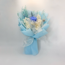 Handcrafted detail of Taurus forever flower bouquet from ZESO Blooms