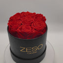 Infinity Rose Gift | 7 Roses in a Round Box | Forever flowers