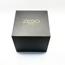 Luxury gift packaging for square preserved rose box with nine preserved roses by ZESO Blooms
