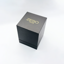 Luxury gift packaging for square preserved rose box by ZESO Blooms, ready for gifting
