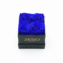 Forever Rose Gift | 4 Roses in a square box | Preserved flowers